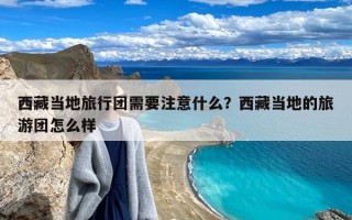 西藏当地旅行团需要注意什么？西藏当地的旅游团怎么样