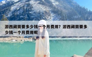 游西藏需要多少钱一个月费用？游西藏需要多少钱一个月费用呢