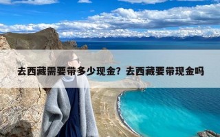 去西藏需要带多少现金？去西藏要带现金吗