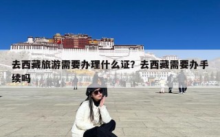 去西藏旅游需要办理什么证？去西藏需要办手续吗