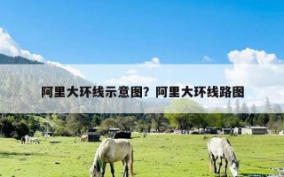 阿里大环线示意图？阿里大环线路图