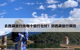 去西藏旅行找哪个旅行社好？到西藏旅行跟团