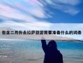包含二月份去拉萨旅游需要准备什么的词条