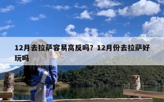 12月去拉萨容易高反吗？12月份去拉萨好玩吗