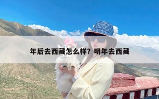 年后去西藏怎么样？明年去西藏