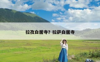 拉孜白居寺？拉萨白居寺