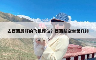 去西藏最好的飞机座位？西藏航空坐第几排