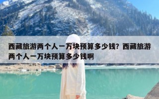 西藏旅游两个人一万块预算多少钱？西藏旅游两个人一万块预算多少钱啊