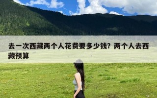去一次西藏两个人花费要多少钱？两个人去西藏预算