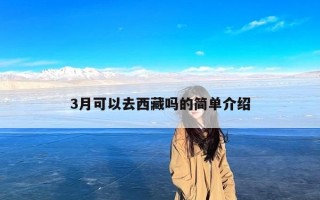 3月可以去西藏吗的简单介绍
