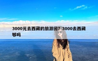 3000元去西藏的旅游团？3000去西藏够吗