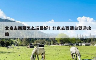 北京去西藏怎么玩最好？北京去西藏自驾游攻略