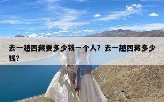 去一趟西藏要多少钱一个人？去一趟西藏多少钱?