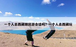 一个人去西藏跟团游合适吗？一个人去西藏玩