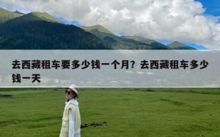 去西藏租车要多少钱一个月？去西藏租车多少钱一天