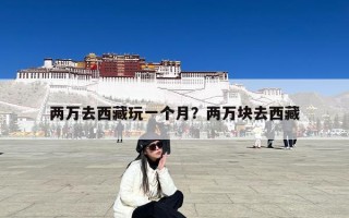 两万去西藏玩一个月？两万块去西藏