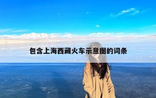 包含上海西藏火车示意图的词条