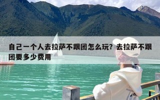 自己一个人去拉萨不跟团怎么玩？去拉萨不跟团要多少费用