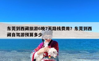 东莞到西藏旅游6晚7天路线费用？东莞到西藏自驾游预算多少