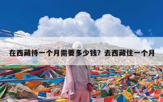 在西藏待一个月需要多少钱？去西藏住一个月