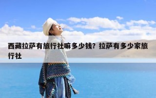 西藏拉萨有旅行社嘛多少钱？拉萨有多少家旅行社