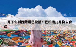 三月下旬到西藏看巴松措？巴松措几月份去合适