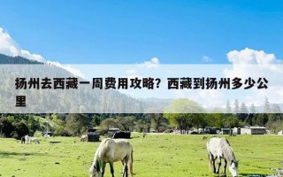 扬州去西藏一周费用攻略？西藏到扬州多少公里
