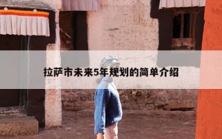 拉萨市未来5年规划的简单介绍