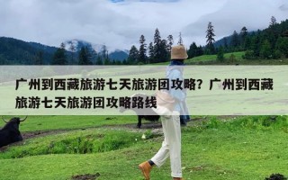 广州到西藏旅游七天旅游团攻略？广州到西藏旅游七天旅游团攻略路线