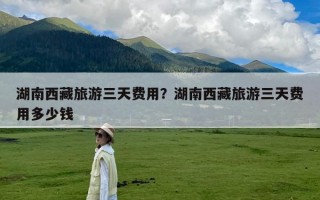 湖南西藏旅游三天费用？湖南西藏旅游三天费用多少钱