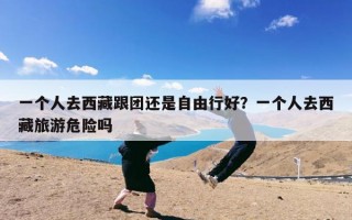 一个人去西藏跟团还是自由行好？一个人去西藏旅游危险吗
