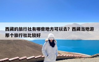 西藏的旅行社有哪些地方可以去？西藏当地游那个旅行社比较好