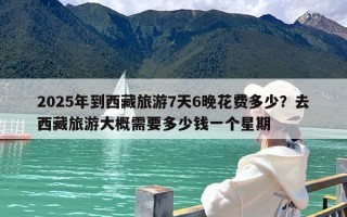2025年到西藏旅游7天6晚花费多少？去西藏旅游大概需要多少钱一个星期