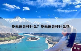 冬天适合种什么？冬天适合种什么花