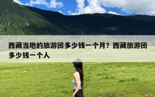 西藏当地的旅游团多少钱一个月？西藏旅游团多少钱一个人