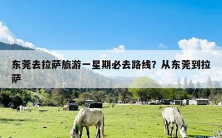 东莞去拉萨旅游一星期必去路线？从东莞到拉萨