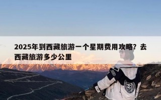 2025年到西藏旅游一个星期费用攻略？去西藏旅游多少公里