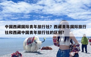 中国西藏国际青年旅行社？西藏青年国际旅行社和西藏中国青年旅行社的区别?