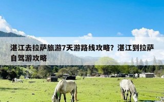 湛江去拉萨旅游7天游路线攻略？湛江到拉萨自驾游攻略