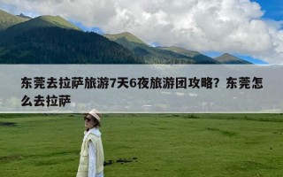 东莞去拉萨旅游7天6夜旅游团攻略？东莞怎么去拉萨