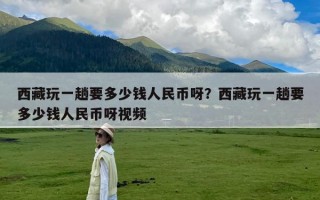 西藏玩一趟要多少钱人民币呀？西藏玩一趟要多少钱人民币呀视频