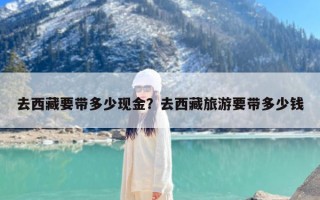 去西藏要带多少现金？去西藏旅游要带多少钱
