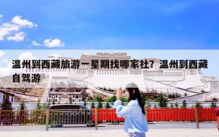 温州到西藏旅游一星期找哪家社？温州到西藏自驾游