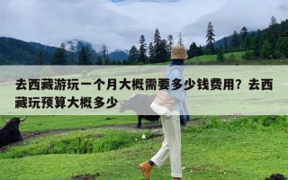 去西藏游玩一个月大概需要多少钱费用？去西藏玩预算大概多少