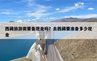 西藏旅游需要备现金吗？去西藏要准备多少现金