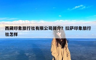 西藏印象旅行社有限公司简介？拉萨印象旅行社怎样