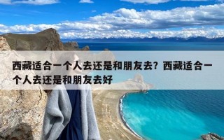 西藏适合一个人去还是和朋友去？西藏适合一个人去还是和朋友去好