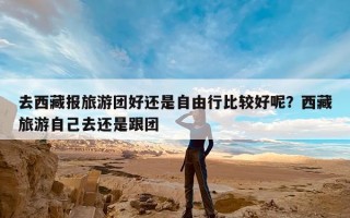 去西藏报旅游团好还是自由行比较好呢？西藏旅游自己去还是跟团