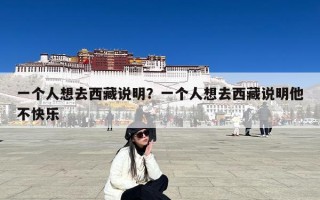 一个人想去西藏说明？一个人想去西藏说明他不快乐