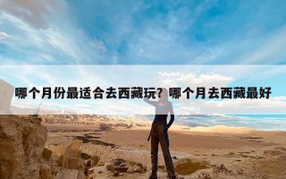 哪个月份最适合去西藏玩？哪个月去西藏最好